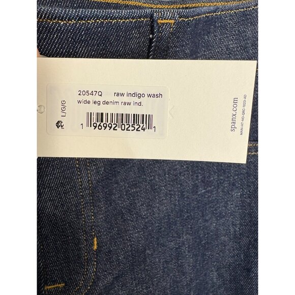 SPANX Navy Wide Leg Pants - Picture 6 of 14